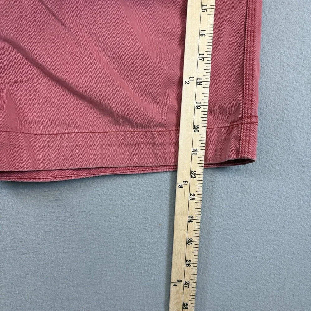 Polo Ralph Lauren Mens Shorts Size 40 Relaxed Fit Coral Red Cotton Chino Pony